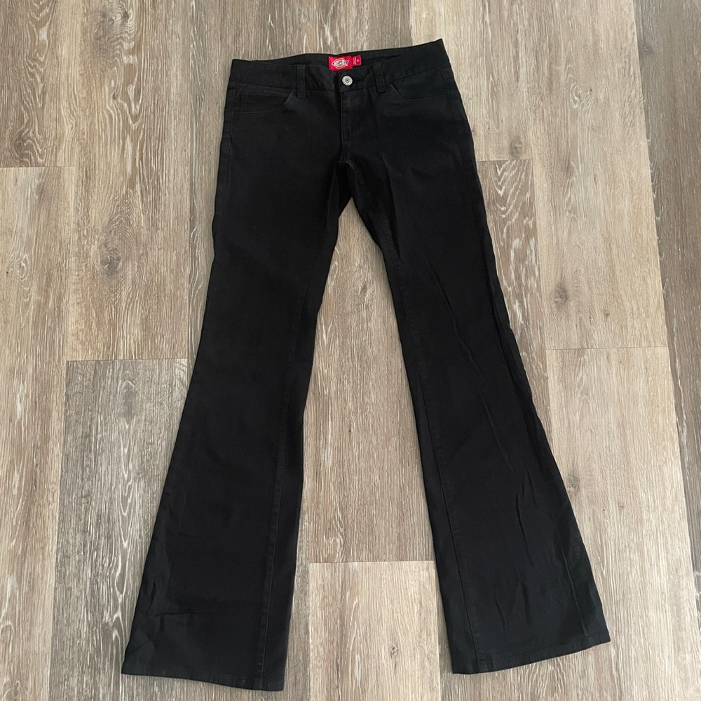 Black Flared Pants